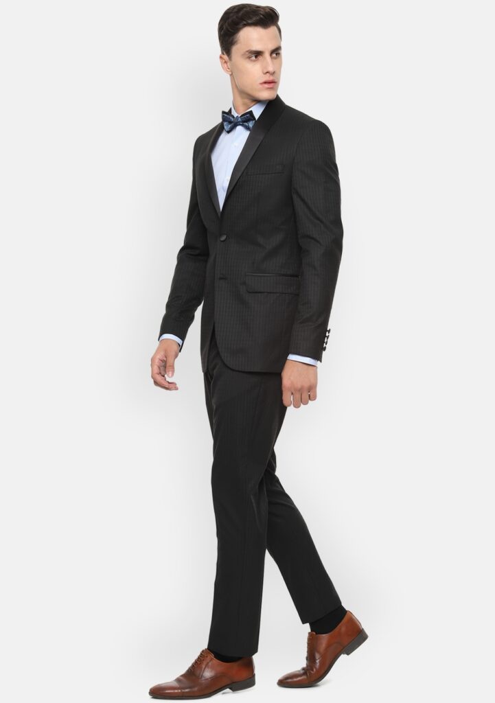 Blue shoes with outlet black suit