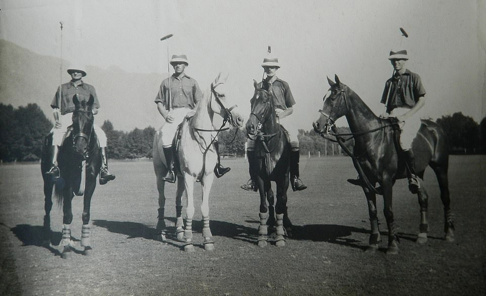 British polo players in India
