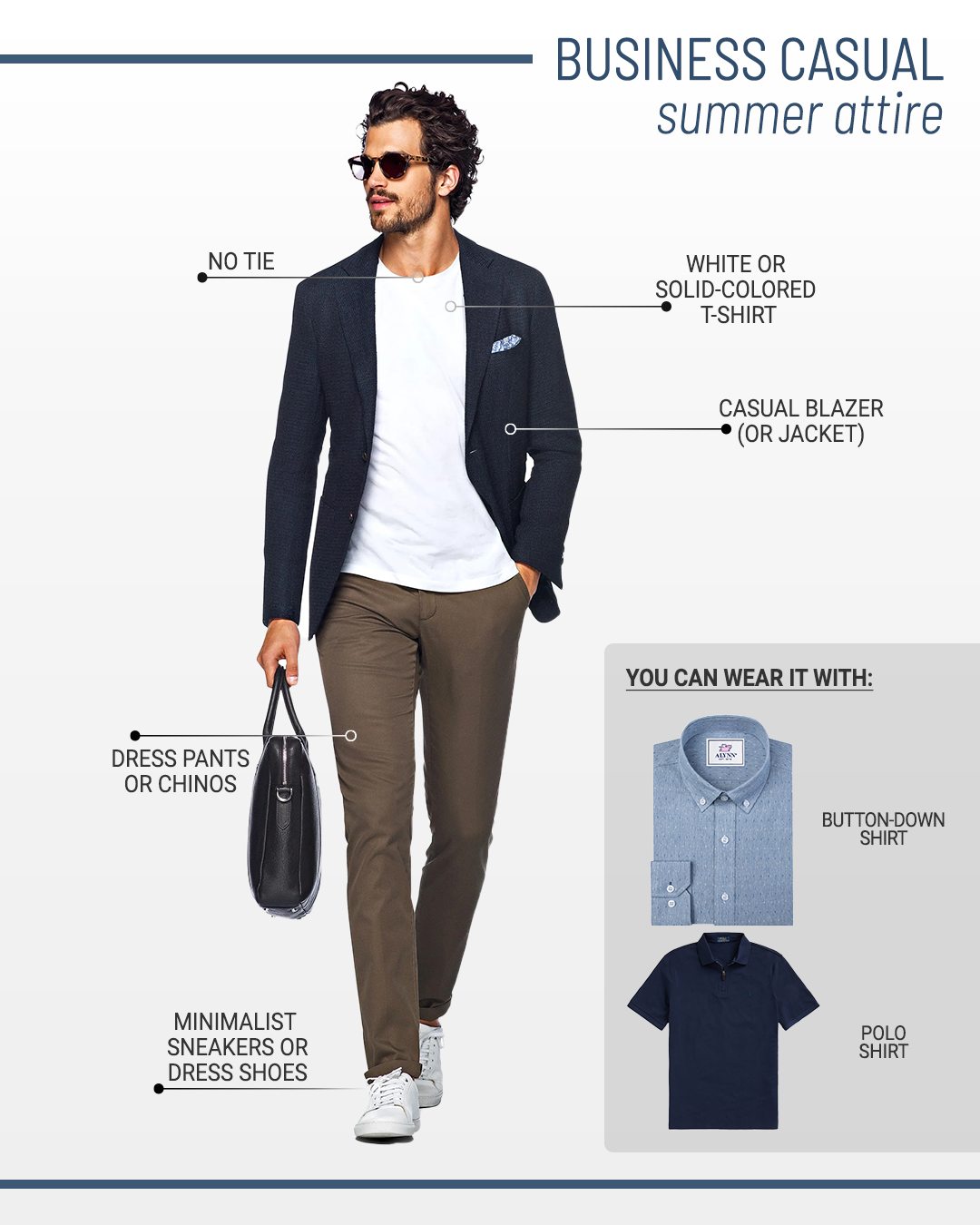 14+ Suit and T-Shirt Color Combinations for Men