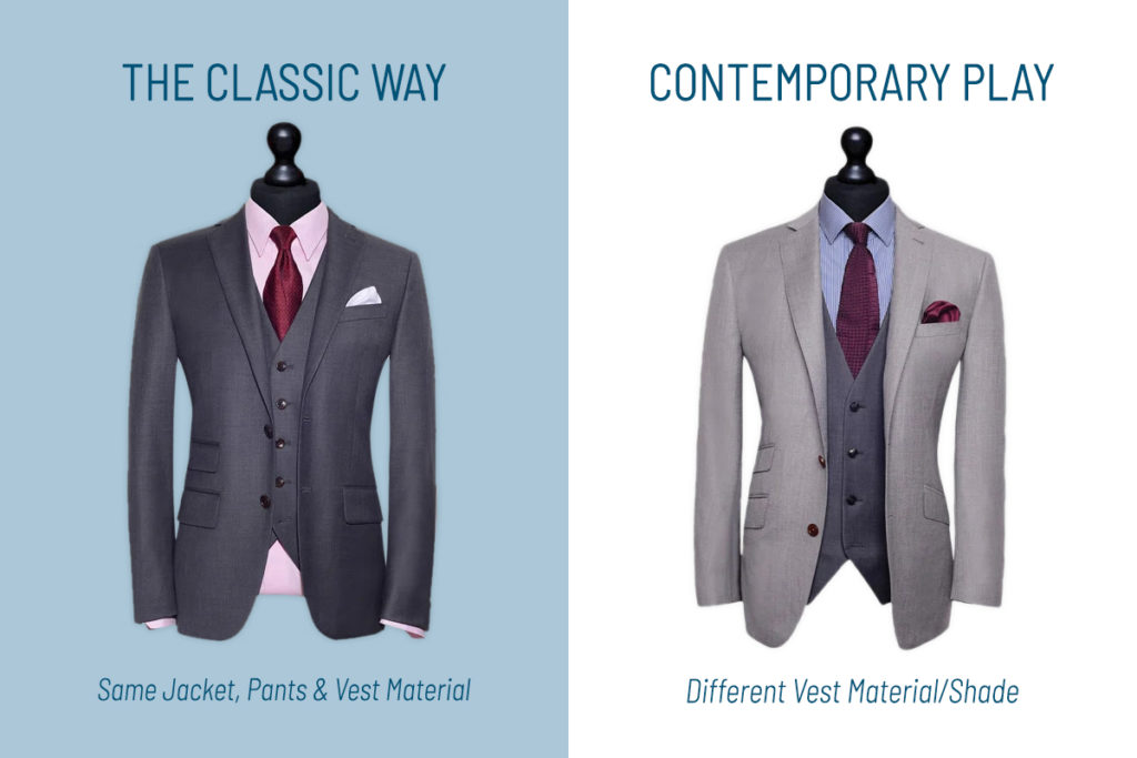 Two-Piece vs. Three-Piece Suit Style Differences