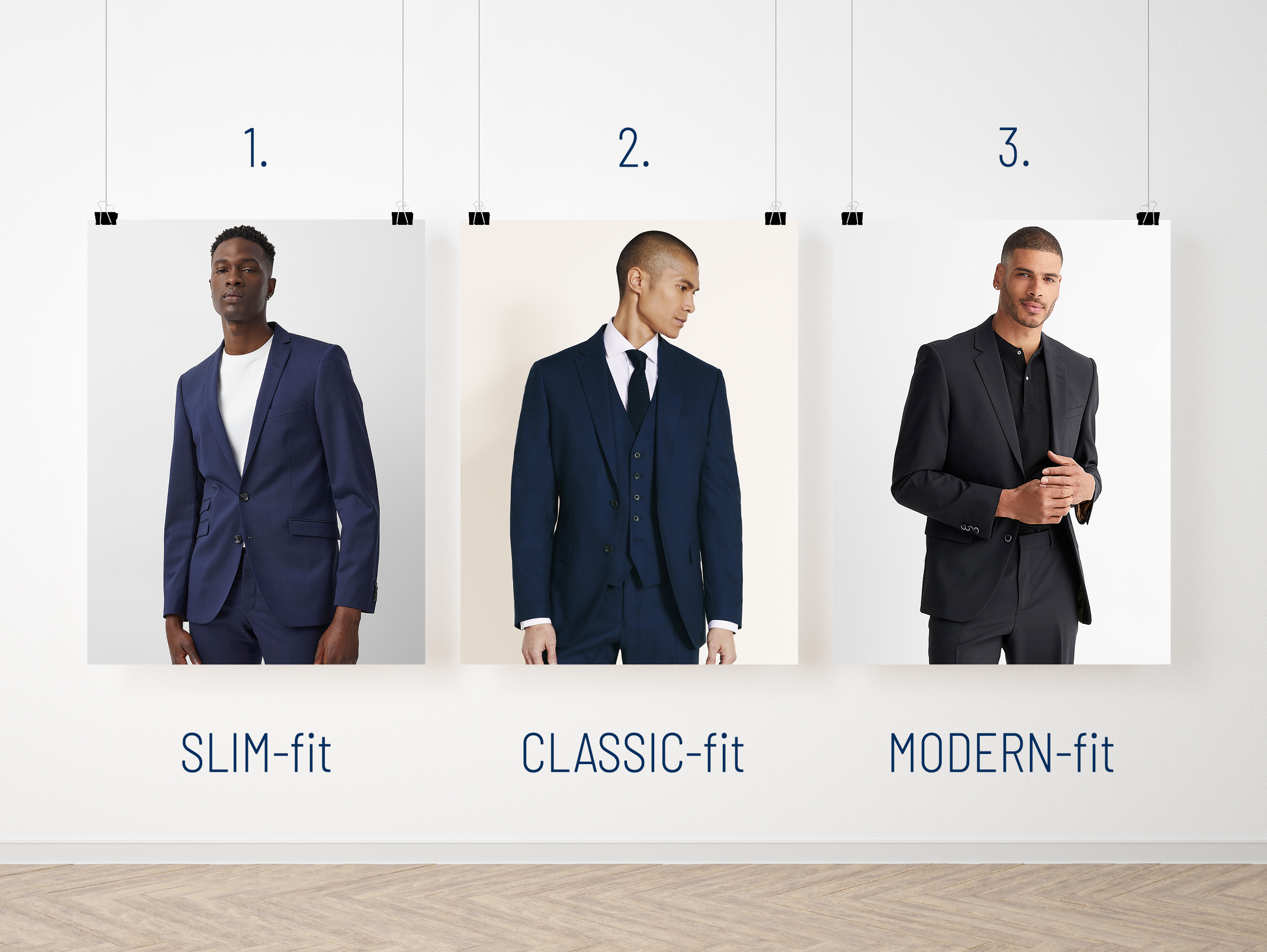 Slim-fit vs. classic-fit vs. modern-fit suit jacket