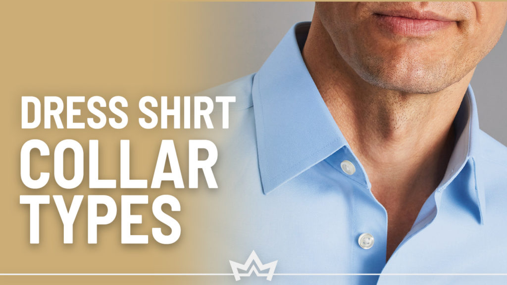 Different dress shirt collar types