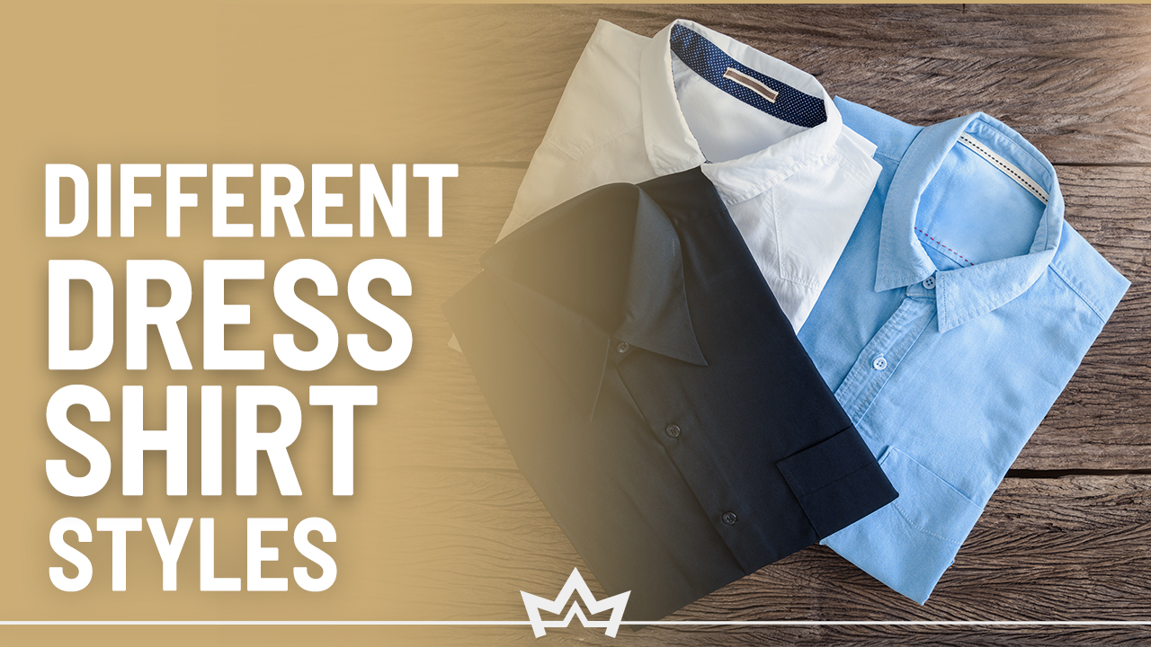 Different dress shirt styles and types for men