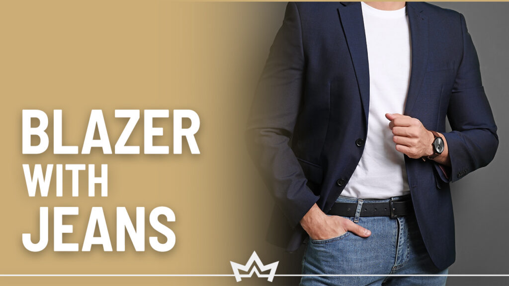 Different ways to wear blazer with jeans