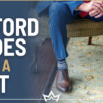 Different ways to wear Oxford shoes with a suit