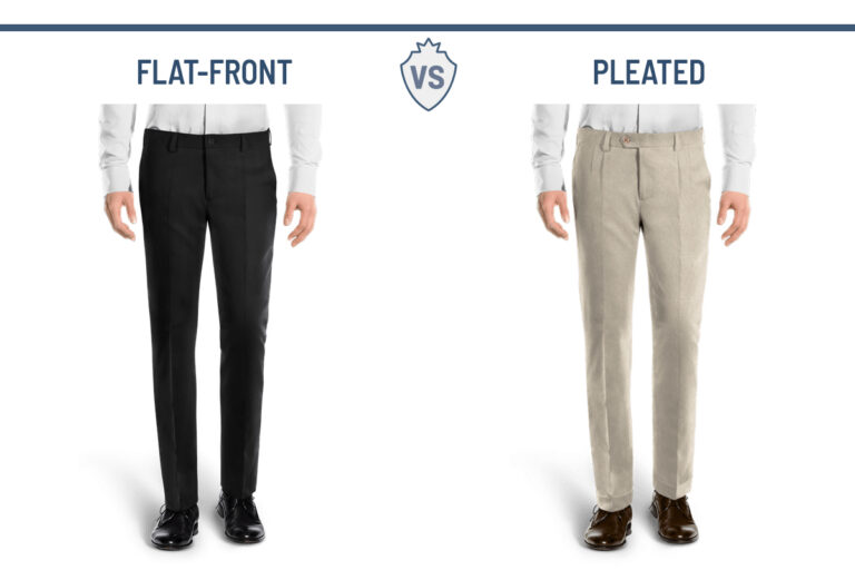 Differences Between Flat-Front Pants & Pleated Pants