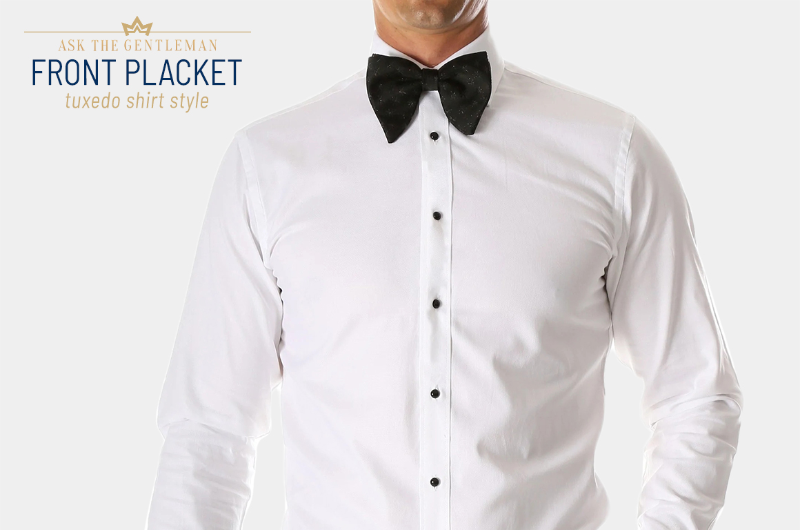 8 Popular Dress Shirt Front Placket Types