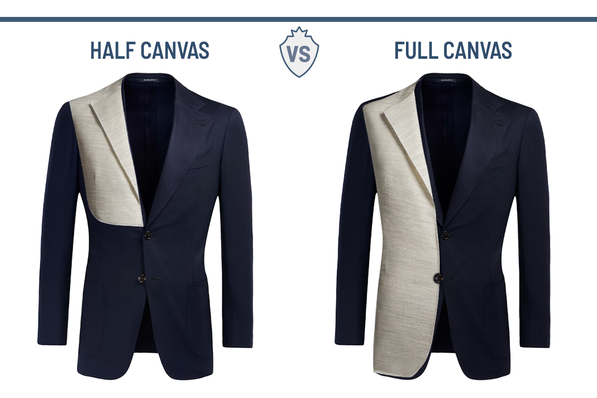 Half-canvas vs. full-canvas suits