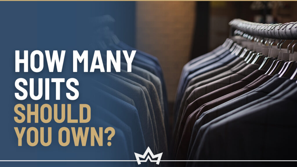 How many suits should a man own