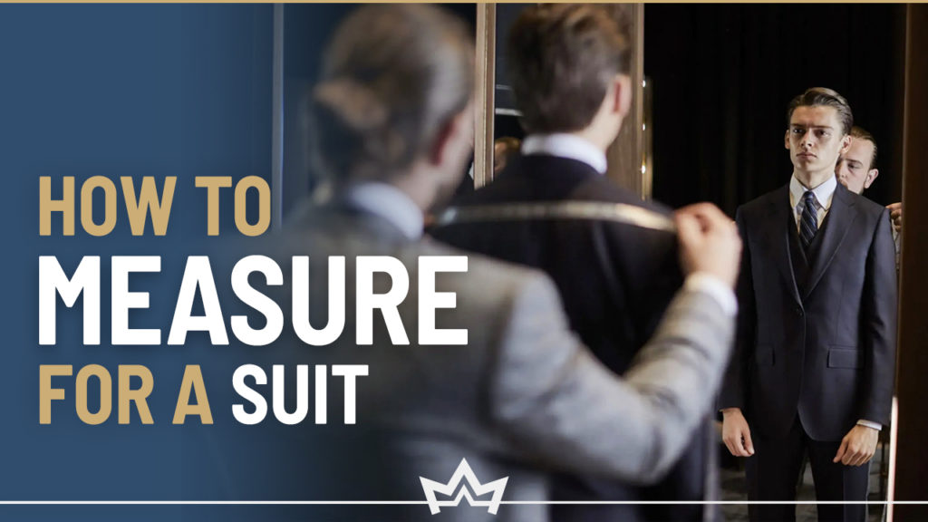 How to measure for a suit properly