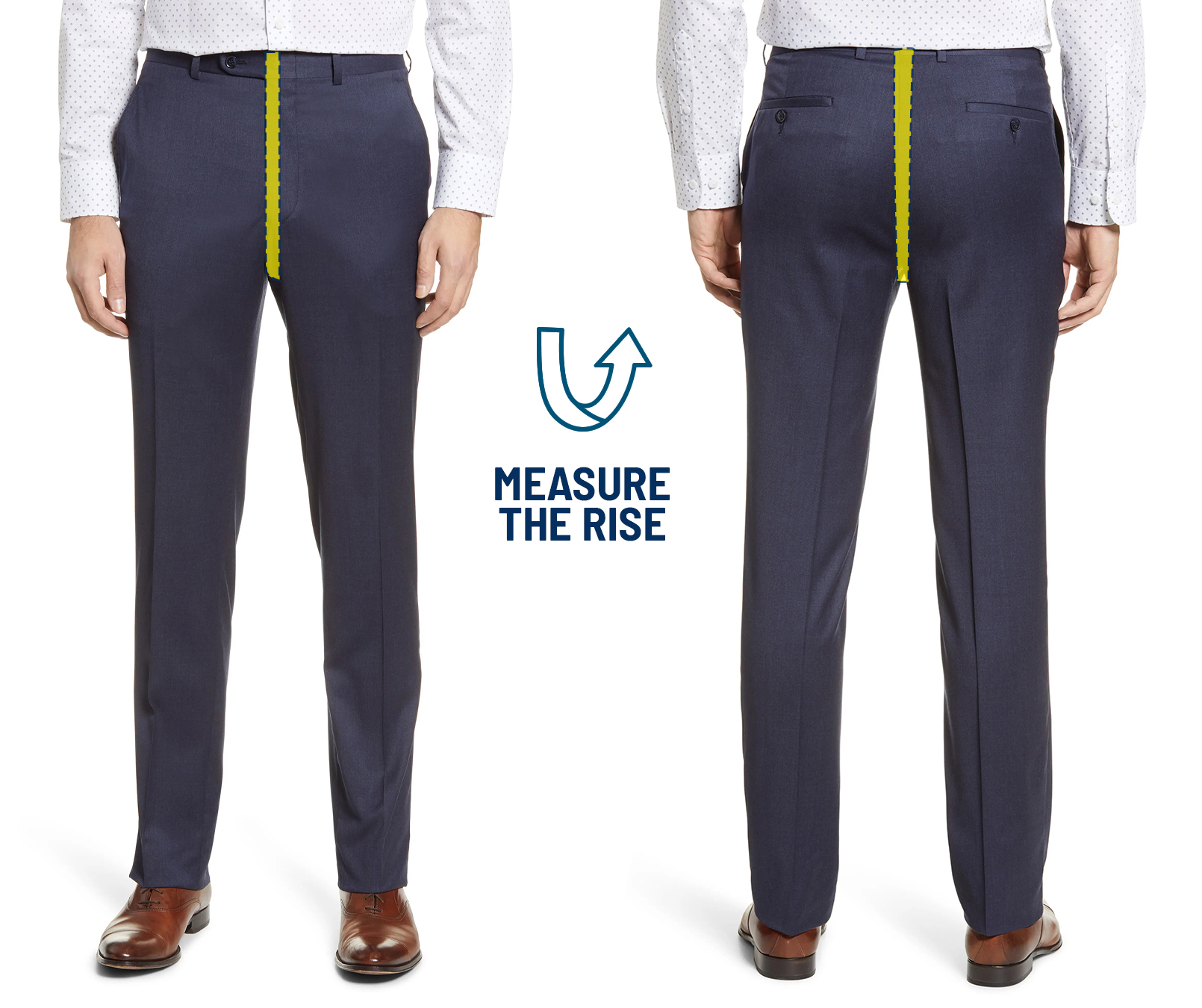 How to Measure a Pant's Rise 