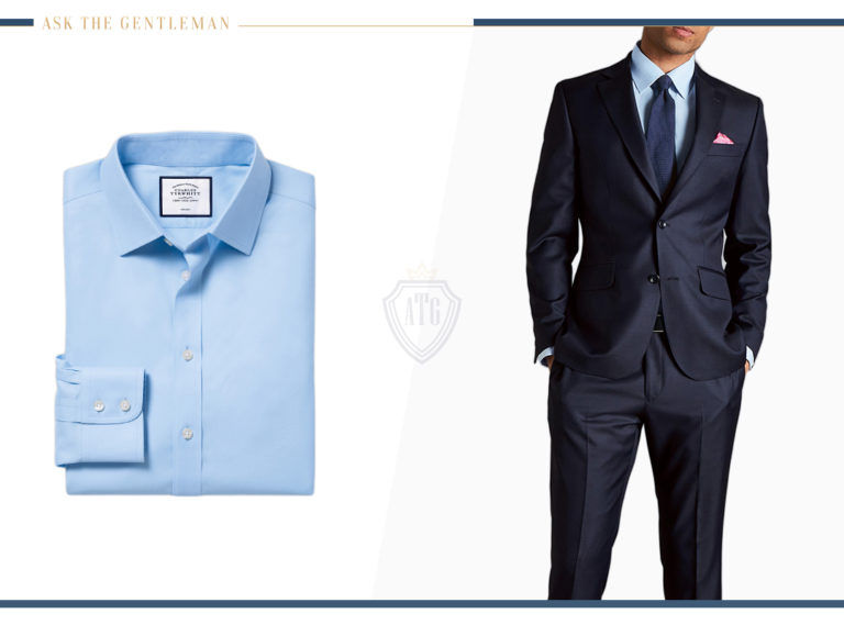 Blue Suit Color Combinations with Shirt and Tie