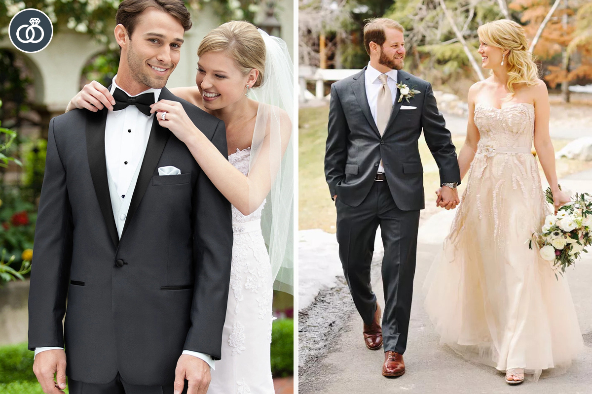 How to wear a charcoal grey suit for weddings