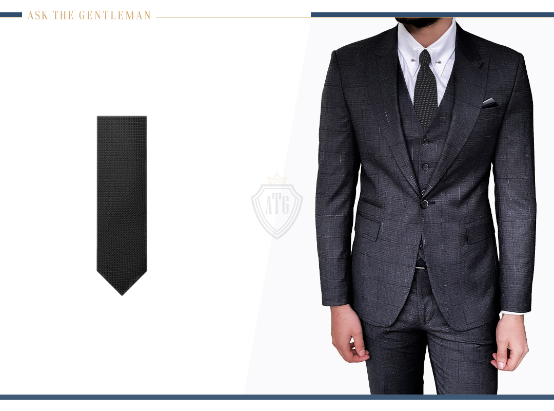 What color tie should I wear with a charcoal suit? - Quora