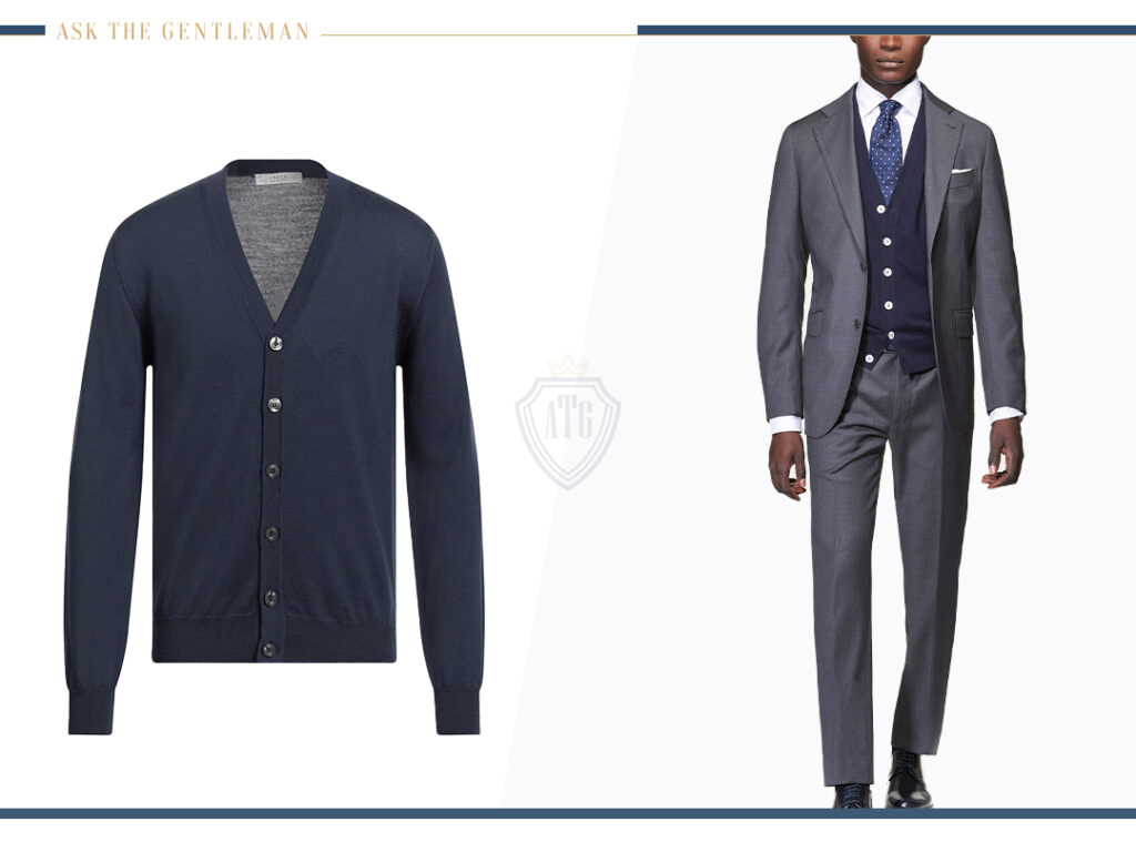 Wear a Suit Stylishly with the Right Sweater Style