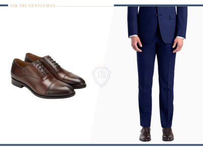 Different Ways to Match Blue Pants and Brown Shoes