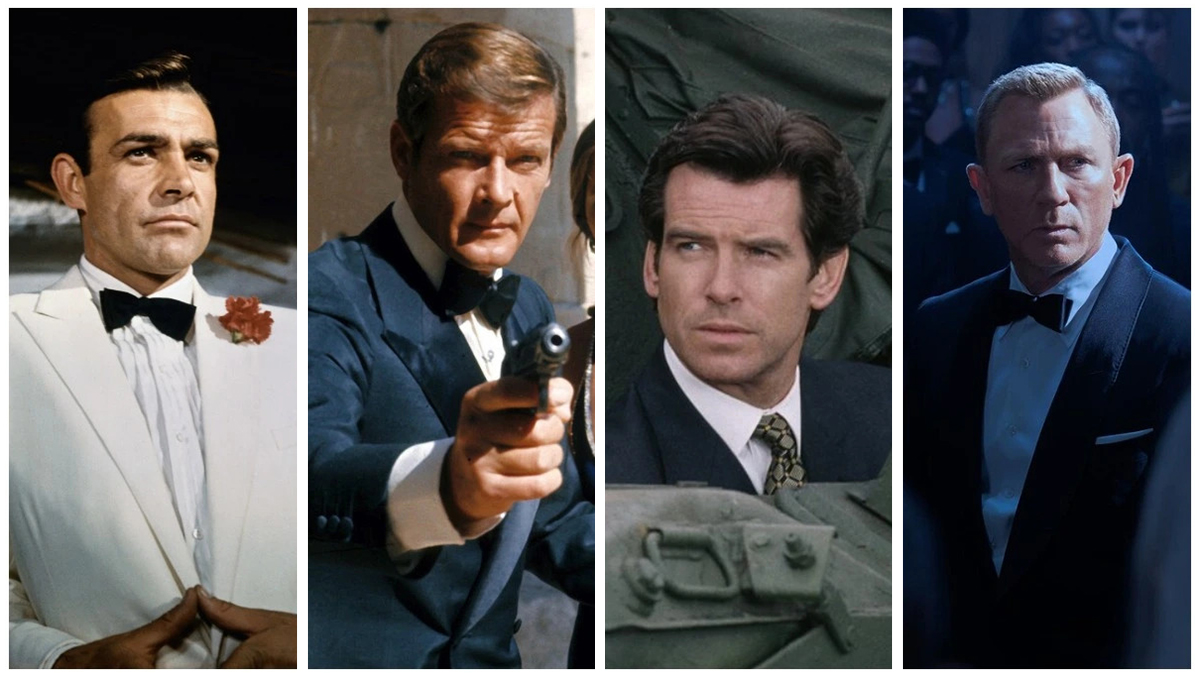 James bond evolution