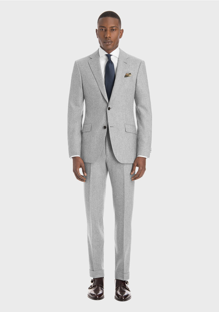 Light Grey Suit Color Combinations with Shirt and Tie