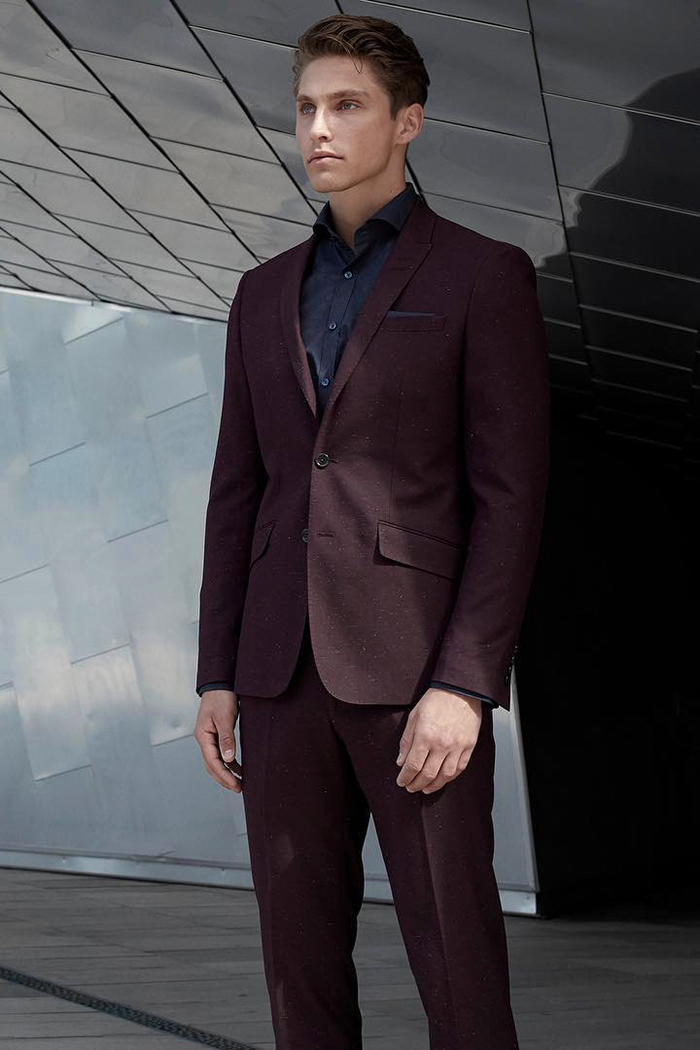 color combinations dark men suit