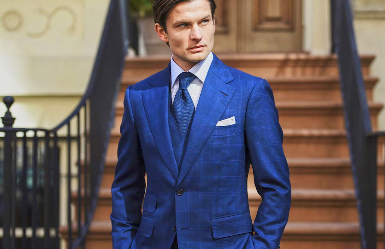 Slumkvarter temperament Pick up blade Blue Suit Color Combinations with Shirt and Tie