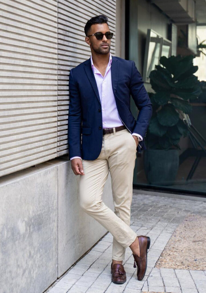 15+ Classy Ways to Wear a Navy Blazer