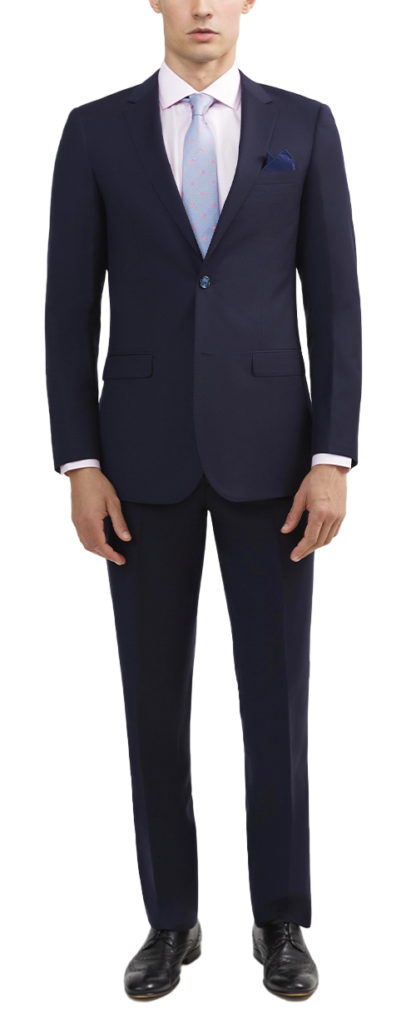 NYC Tuxedos Wool Navy Suit - ATG