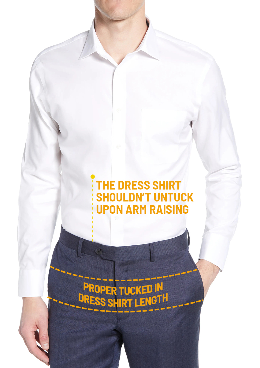 4 Most Popular Dress Shirt Hem Types