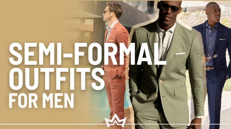 15+ Semi-Formal Outfits & Color Combinations for Men