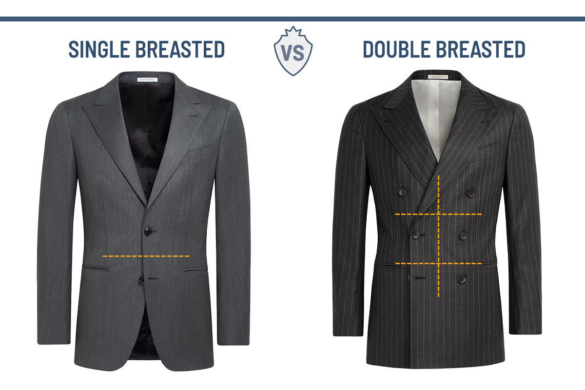 Double Breasted Suits vs. Single Breasted Suits – StudioSuits