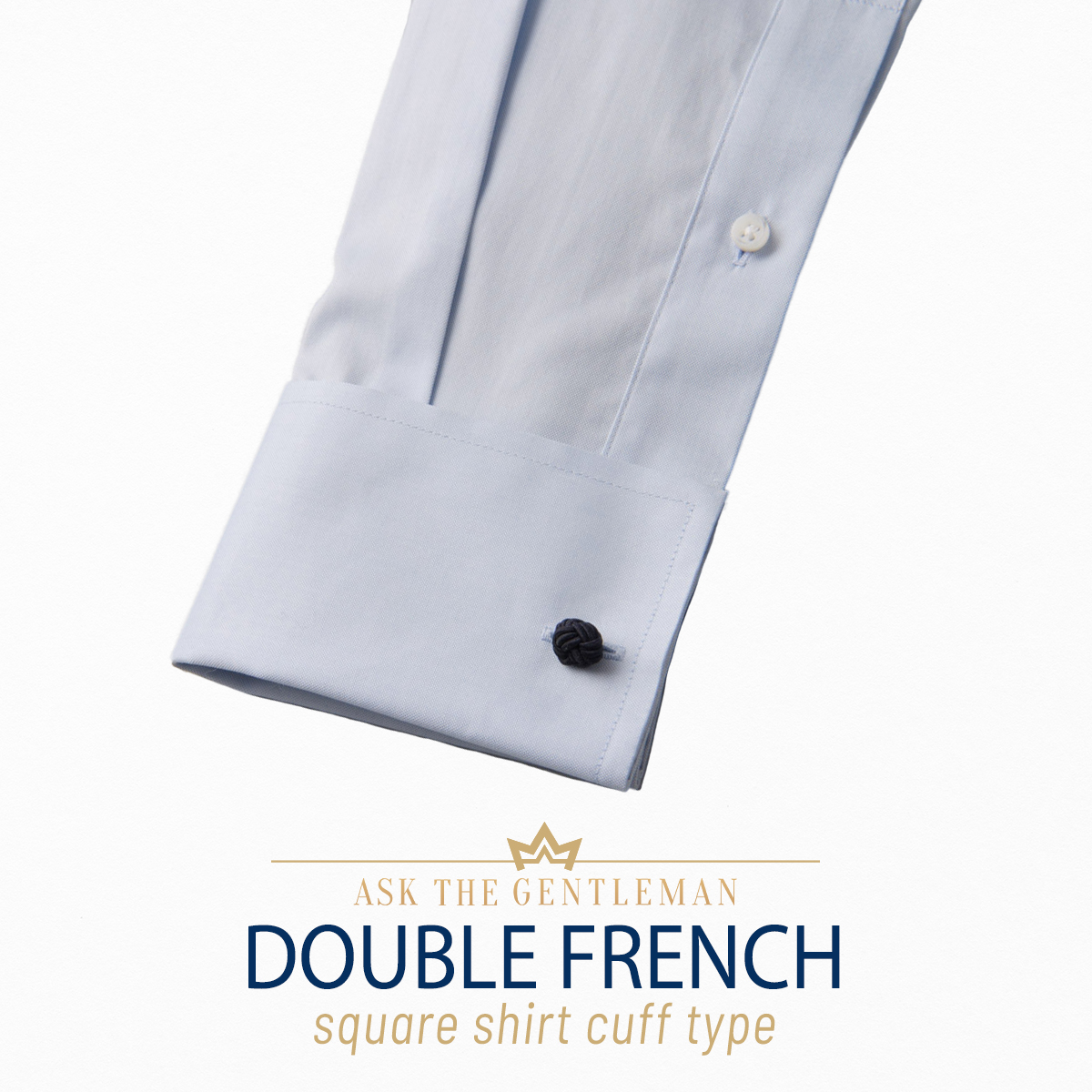 Double French cuff