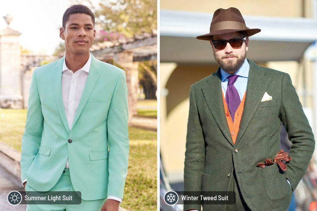 Green Suit Color Combinations to Wear with Shirt and Tie