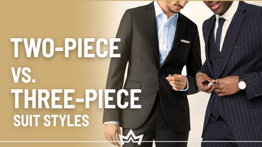 Two-piece vs. three-piece suit styles