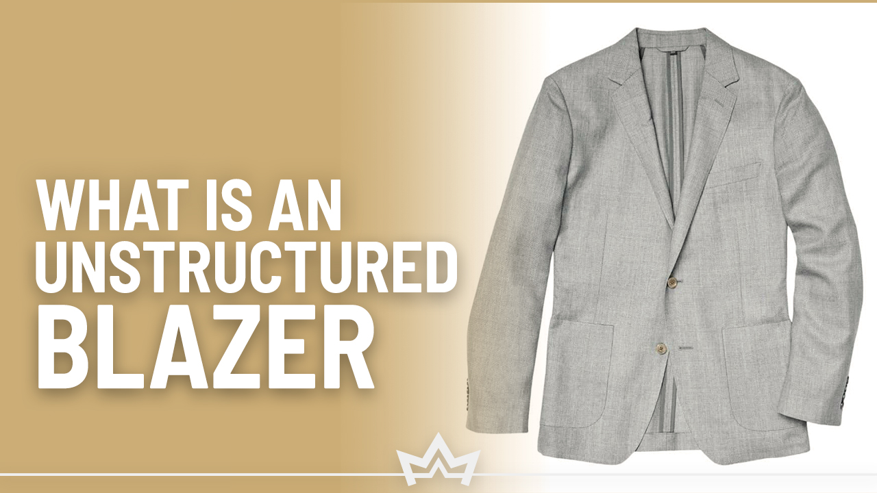 What is an Unstructured Blazer