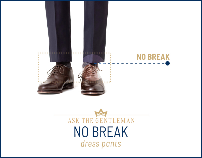 What is Pant Break & 4 Different Options to Choose From