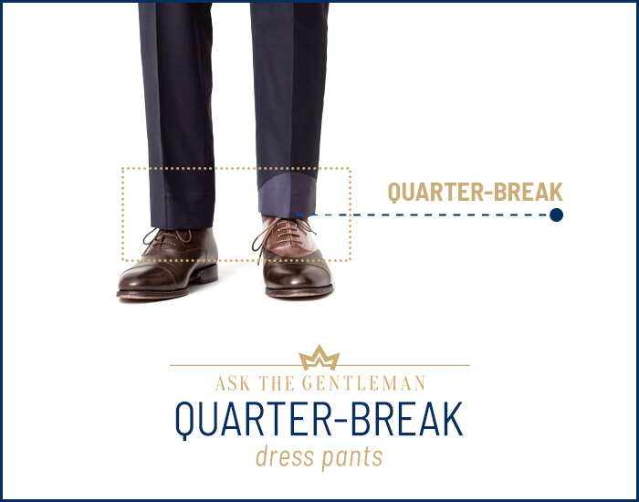 What are quarter break pants?
