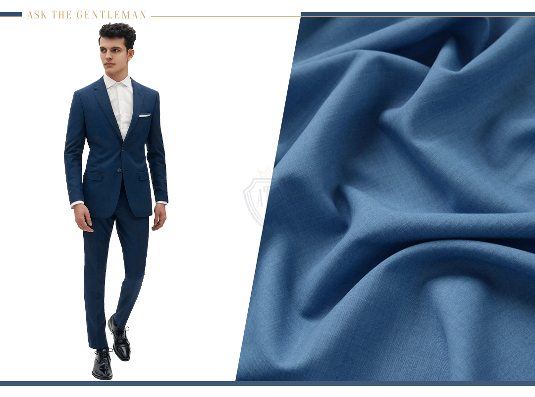 Men's 100% Polyester Suit Pants